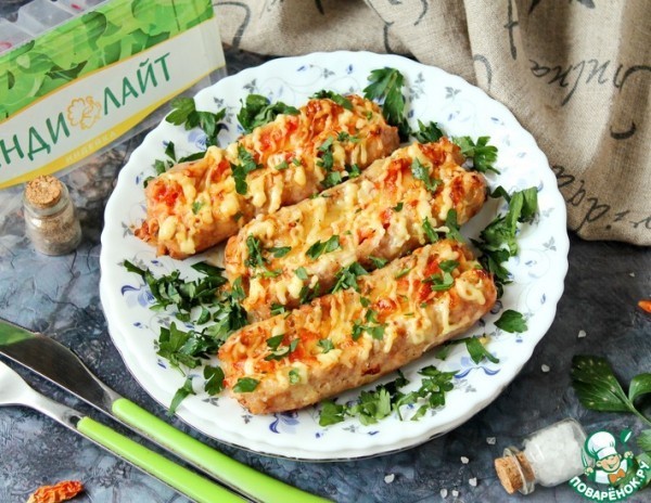 Запеченные фаршированные купаты Запеченные фаршированные купаты