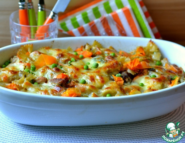 Запеченные макароны Запеченные макароны