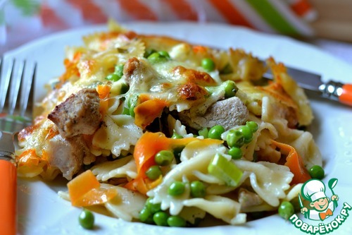 Запеченные макароны Запеченные макароны