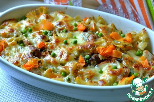 Запеченные макароны Запеченные макароны