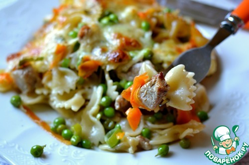 Запеченные макароны Запеченные макароны