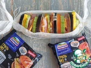 Запеченные овощи с курицей и сыром Запеченные овощи с курицей и сыром