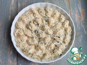 Запеченные пельмени в сырно-сметанном соусе Запеченные пельмени в сырно-сметанном соусе