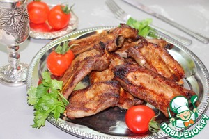Запеченные ребрышки "Дачная романтика" Запеченные ребрышки "Дачная романтика"