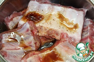 Запеченные ребрышки "Дачная романтика" Запеченные ребрышки "Дачная романтика"