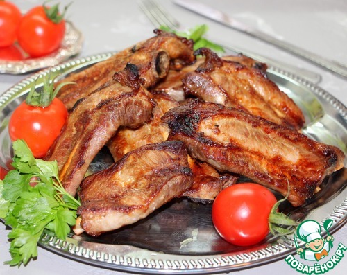 Запеченные ребрышки "Дачная романтика" Запеченные ребрышки "Дачная романтика"
