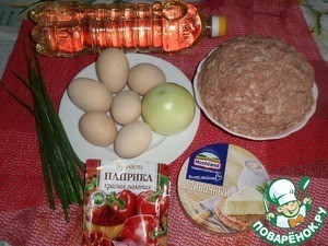 Запеченные зразы с сырной начинкой