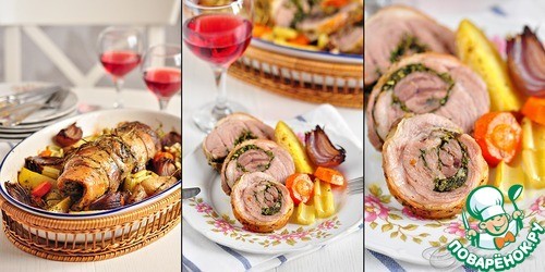 Запеченный рулет из бараньей лопатки с ароматными травами Запеченный рулет из бараньей лопатки с ароматными травами