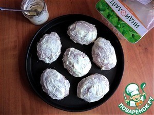 Запечённые котлеты из индейки с кориандром