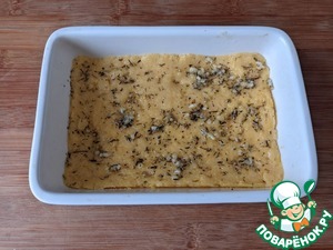 Запеканка из поленты с цуккини