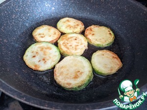 Запеканка из поленты с цуккини