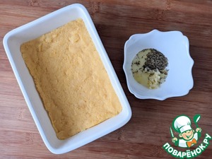 Запеканка из поленты с цуккини