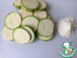 Запеканка из поленты с цуккини