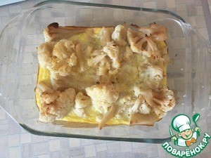 Запеканка с цветной капустой