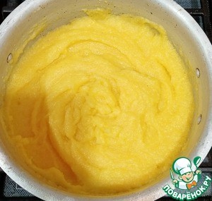 Запеканка с кукурузной полентой