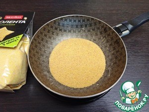 Жареная кукурузная каша с кокосовым сахаром