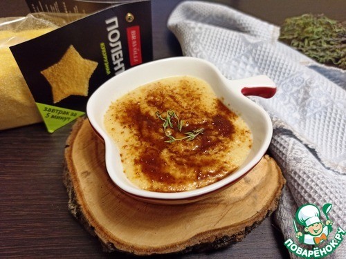 Жареная кукурузная каша с кокосовым сахаром