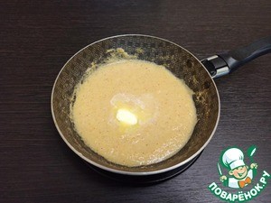 Жареная кукурузная каша с кокосовым сахаром