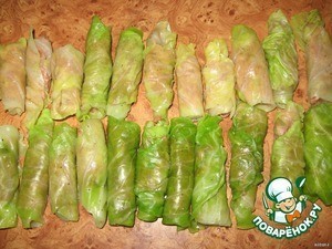 Жареный голубцы "Воробушки"