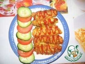 Жареный голубцы "Воробушки"