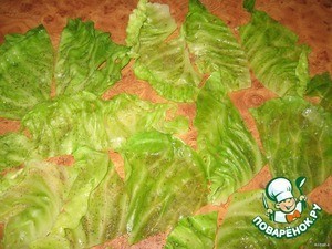 Жареный голубцы "Воробушки"