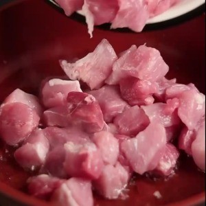 Жареный картофель с мясом Жареный картофель с мясом