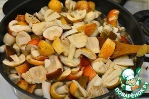 Жаркое "Грибное лукошко" Жаркое "Грибное лукошко"