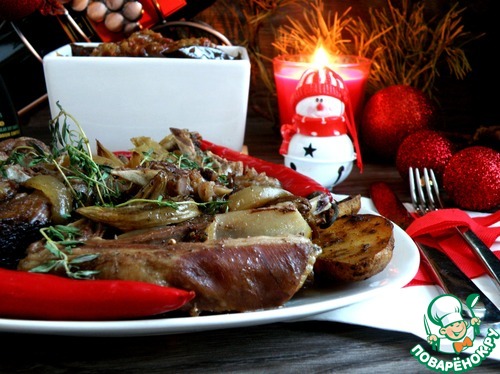 Жаркое из баранины «Отдых хозяйки»