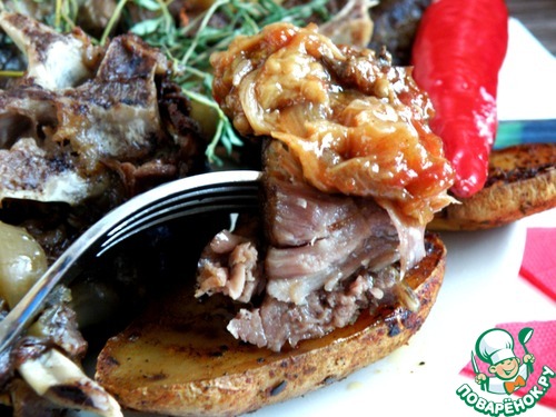 Жаркое из баранины «Отдых хозяйки»