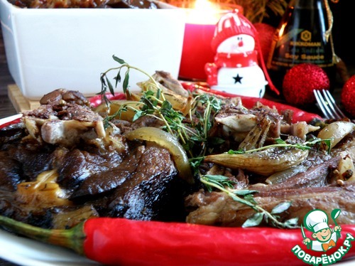Жаркое из баранины «Отдых хозяйки»