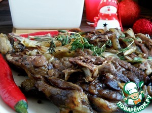 Жаркое из баранины «Отдых хозяйки»