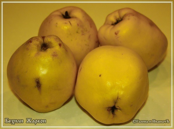 Жаркое из баранины с айвой "Бехили Жаркоп" Жаркое из баранины с айвой "Бехили Жаркоп"