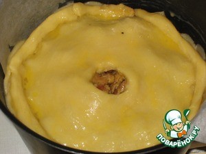 Жаркое в съедобном горшочке