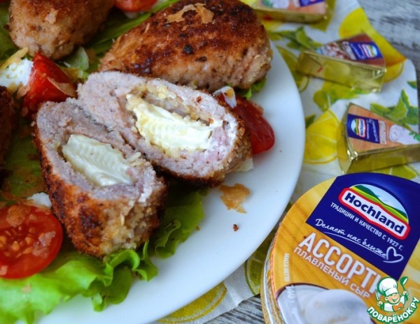 Зразы с плавленым сыром "Ассорти" Зразы с плавленым сыром "Ассорти"