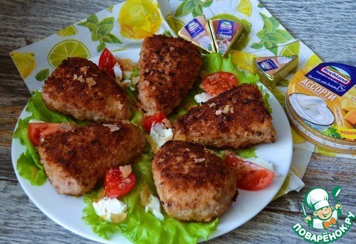 Зразы с плавленым сыром "Ассорти" Зразы с плавленым сыром "Ассорти"