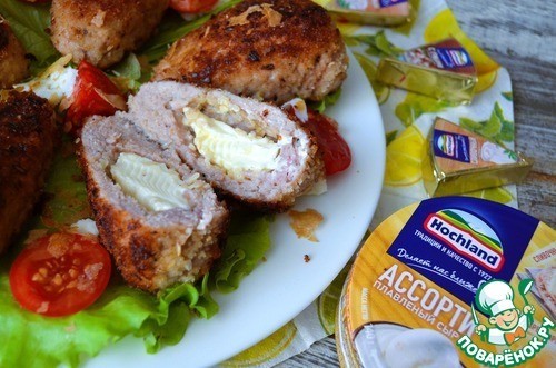 Зразы с плавленым сыром "Ассорти" Зразы с плавленым сыром "Ассорти"