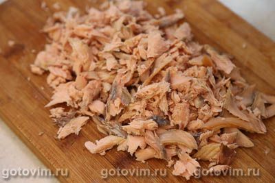 Оливье с копченой рыбой Оливье с копченой рыбой