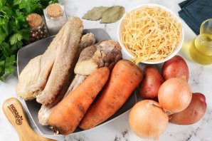 Суп из гуся с лапшой Суп из гуся с лапшой