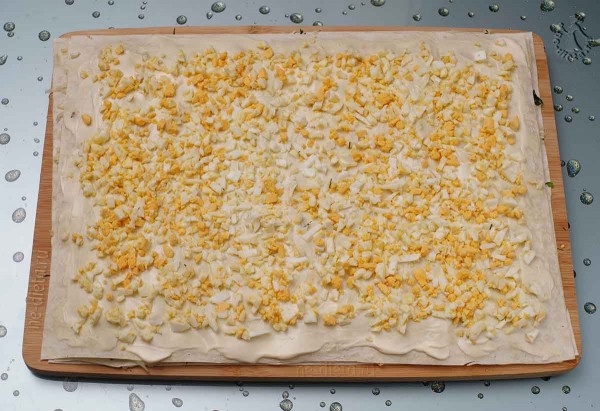 Рулет из лаваша с курицей Рулет из лаваша с курицей