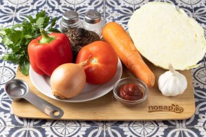 Борщевая заправка на зиму с капустой Борщевая заправка на зиму с капустой