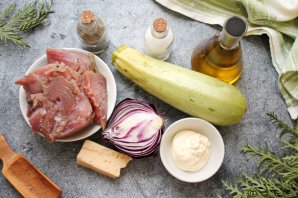 Тунец с кабачками в духовке Тунец с кабачками в духовке