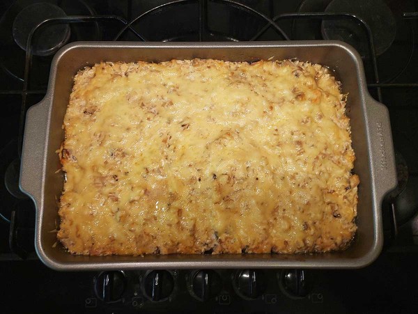 Мясо по-французски с грибами