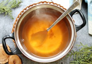 Абрикосовое желе из абрикосового варенья Абрикосовое желе из абрикосового варенья