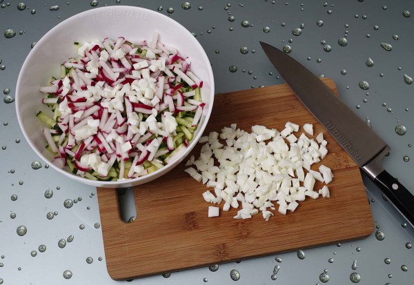 Окрошка на квасе Окрошка на квасе