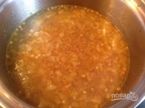 Чечевица с имбирем и лимонной цедрой Чечевица с имбирем и лимонной цедрой