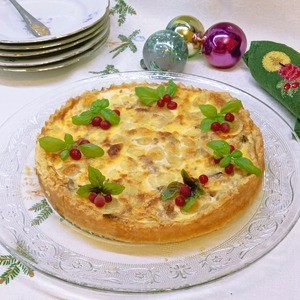 Киш-лорен с сыром и тунцом Киш-лорен с сыром и тунцом