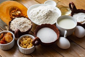 Тыквенно-овсяный пирог Тыквенно-овсяный пирог