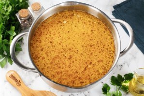 Суп из гуся с лапшой Суп из гуся с лапшой