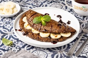 Овсяноблин без яиц и молока ПП Овсяноблин без яиц и молока ПП