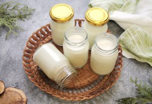 Обезжиренный ванильный йогурт Обезжиренный ванильный йогурт